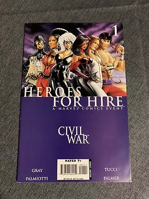 Buy Heroes For Hire Civil War #1 2006 FIRST APPEARANCE TARANTULA MARIA VASQUEZ • 5.95£