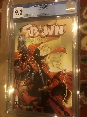 Buy CGC 9.2 Spawn #107  CGC 9.2 White Pages  Image • 15.76£