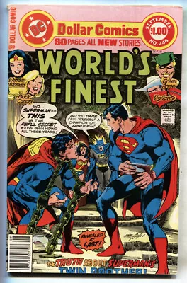 Buy WORLD'S FINEST #246 1977 First Appearance BARON BLITZKRIEG  Superman, Batman • 33.30£