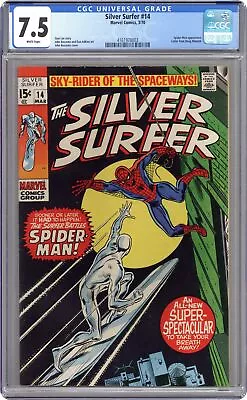 Buy Silver Surfer #14 CGC 7.5 1970 4161978003 • 194.67£