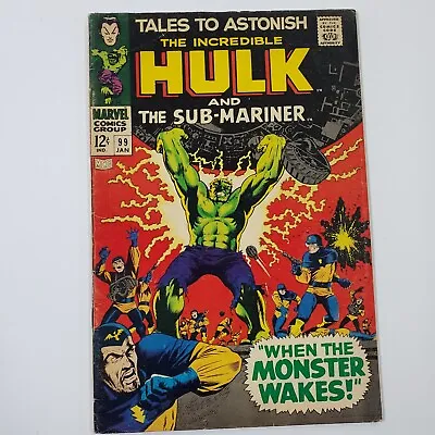 Buy Tales To Astonish #99 - Silver Age Hulk Classic Cover  • 28.15£