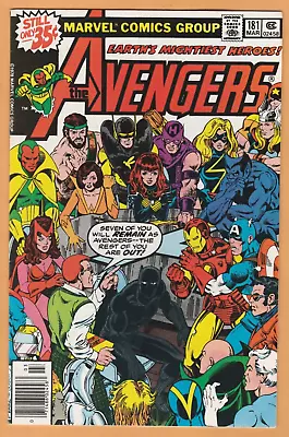 Buy Avengers #181 - 1st.app Scott Lang (2nd Ant-Man) - NM • 59.26£