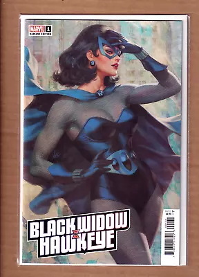 Buy Black Widow & Hawkeye #1 Artgerm Black Widow Variant Marvel 2024 NM • 4.77£