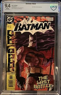 Buy Batman #633 CBCS 9.4 • 67.96£