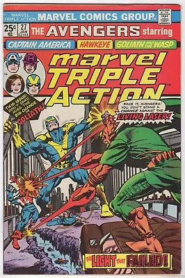 Buy Marvel Triple Action #27   ( Avengers )    VFN • 6.95£