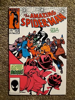 Buy Marvel Comics Amazing Spider-man #253 (1984) - 'SPIDER-MAN FACES THE ROSE!' • 7£