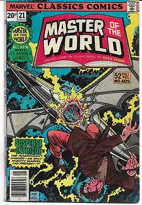 Buy Marvel Classics - MASTER Of The WORLD #21 (1977) • 7.50£