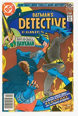 Buy Detective Comics #479 NM+ 9.6 Batman Vs Clayface III • 59.95£