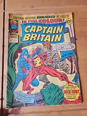 Buy Captain Britain Vintage Comic Issue No.15 • 11£