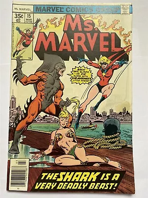 Buy MS. MARVEL #15 Marvel Comics 1978 VF CENTS  • 9.95£