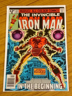 Buy Ironman #122 Vol1 Marvel Origin Retold Sub-mariner Apps May 1979 • 11.99£