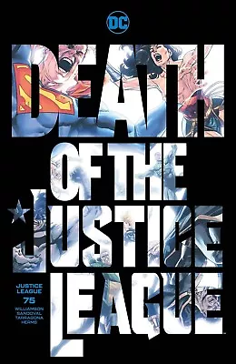 Buy Justice League #75 Cover A Sampere & Sanchez Acetate Cover (2018) Dc • 9.75£