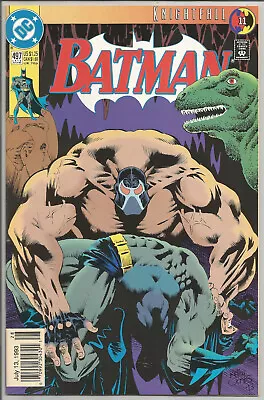 Buy BATMAN #497 Newsstand (1993, DC) Knightfall (Part 11) BANE Breaks Batmans Back!! • 40.21£