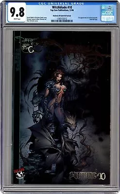 Buy Witchblade #10C Silvestri Gold Variant CGC 9.8 1996 1280132012 1st App. Darkness • 195.18£