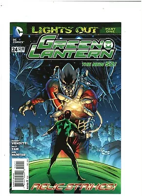 Buy Green Lantern #24 DC Comics 2013 New 52 Hal Jordan Vs. Relic NM- 9.2 • 1.42£