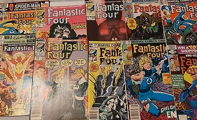 Buy Lot Of 10  Fantastic Four 237 239 245 246 247 258 259 265 268 15 Dr. Doom • 23.99£