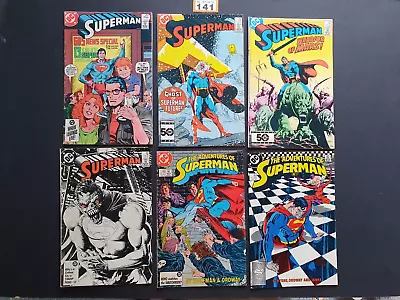 Buy SUPERMAN  MIXED BUNDLE 404,416 417, 422, 433, 441 DC COMICS X 6 • 11.99£