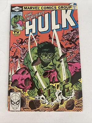 Buy INCREDIBLE HULK #245 (Marvel:1980) • 10.31£