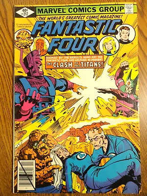 Buy Fantastic Four #212 Galactus Key Sphynx 2nd Terrax 1st Print FF 4 Marvel MCU • 13.28£