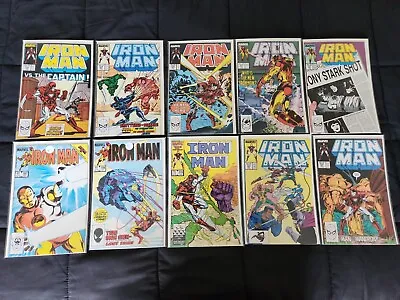 Buy Iron Man Lot Of 10 Comics - #197 198 209 224 227 228 229 230 231 243 • 23.70£