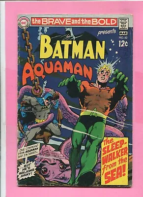 Buy The Brave And The Bold # 82 - Batman & Aquaman -  Neal Adams Art &  Cover • 9.99£