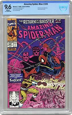 Buy Amazing Spider-Man #335 CBCS 9.6 1990 19-279A9AA-088 • 43.48£