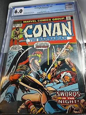 Buy Conan The Barbarian #23 Cgc 6.0 1st Appearance Red Sonja 1973 • 86.97£