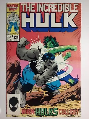 Buy The Incredible Hulk Vol 1 #326 December 1986 • 6£
