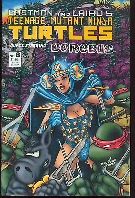 Buy Teenage Mutant Ninja Turtles #8 Mirage Studios Comics 1986 Cerebus HIGH GRADE • 23.71£