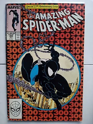 Buy The Amazing Spider-Man UK 300 May 1988 Origin 1st Full App Of Venom Eddie Brock • 267£