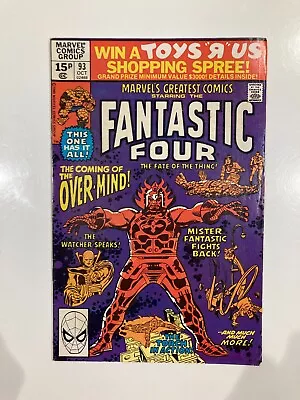 Buy Marvel's Greatest Comics 93 1980 - Good Condition - Reprints FF 113 • 2.50£