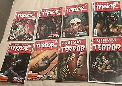 Buy Grimm Tales Of Terror Vol 2 Zenoscope 1 2 3 6 7 8 & Vol 1 2B 3B Horror Comic Lot • 25.38£