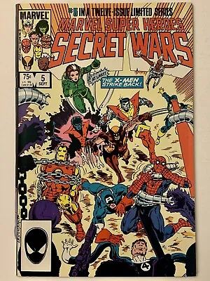 Buy Marvel Super Heroes Secret Wars #5 (1984) Beyonder Vs The X-Men (NM/9.2) KEY MCU • 47.58£