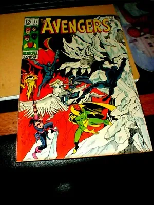Buy (JY22) Avengers #61 COMIC BOOK  F = VF   BRIGHT COLORS SHINY COVER • 19.74£