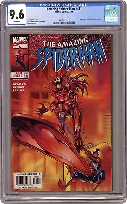 Buy Amazing Spider-Man #431 CGC 9.6 1998 3917012012 • 184.81£