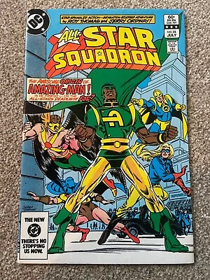 Buy All-Star Quadron #23 1983 DC Comics 1st Appearance Of Amazing Man • 10£