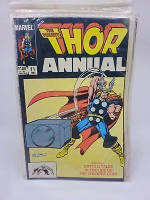 Buy Thor Annual #11 Comic Book 1983 VF/NM Alan Zelenetz Bob Layton Marvel • 8£