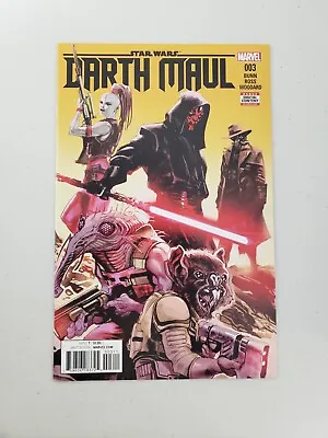 Buy Star Wars Darth Maul #3 Marvel First Cover Appearance Of Cad Bane • 23.85£