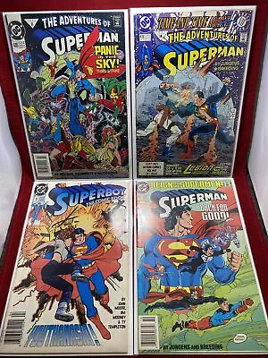Buy Superman Lot - Adventures Of, Superboy, 478, 488, 3, 82 - Great Condition! • 2.81£