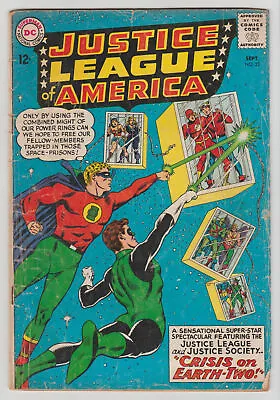 Buy Justice League Of America #22 (1963) GD+ DC Comics Justice Society Crossover JSA • 11.84£