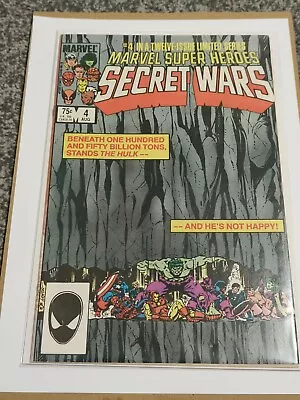 Buy Marvel Super Heroes Secret Wars #4 1984 1st Print VF • 25£