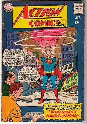 Buy DC  Action Comics SUPERMAN  FN- 328 1965 5.5 • 9.74£