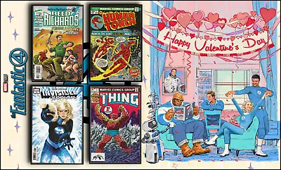 Buy Human Torch Invisible Woman Thing Reed Richards #1 1974 2019 1st Solo Series Lot • 23.89£
