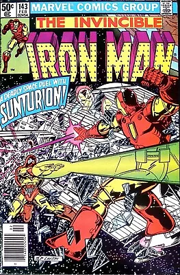 Buy Iron Man #143 - 1st Appearance Of Sunturion - Newsstand - Super Book! • 3.95£