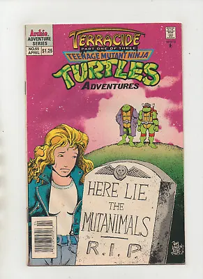 Buy Teenage Mutant Ninja Turtle Adventures #55 - Tombstone Cover - (Grade 4.0) 1994 • 23.86£