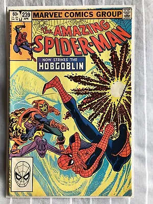 Buy Amazing Spider-Man 239 (1983) 1st Hobgoblin Battle. Madame Web App • 20.99£