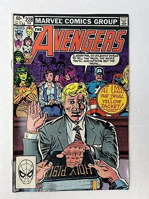 Buy The Avengers #228 Marvel Comics 1983 Color, Boarded • 2.29£