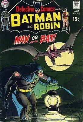 Buy DC Comics Detective Comics Vol 1 #402 1970 5.0 VG/FN 🔑 • 71.92£