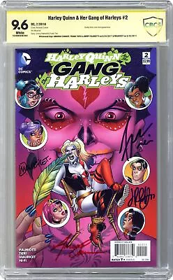 Buy Harley Quinn And Her Gang Of Harleys #2A CBCS 9.6 SS 2016 • 106.73£
