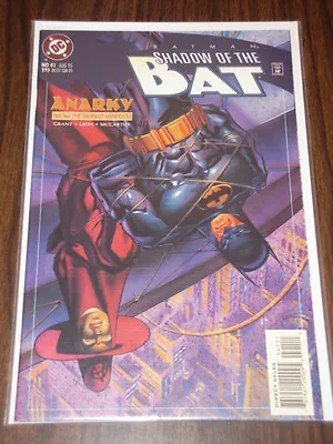 Buy Batman Shadow Of The Bat #41 Dc Comics Dark Knight Nm August 1995 • 2.49£